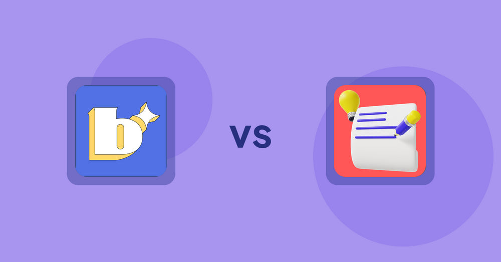 Shopify Product Display Apps: Because: CRO + Personalization vs Wordo ‑ ChatGPT AI Description