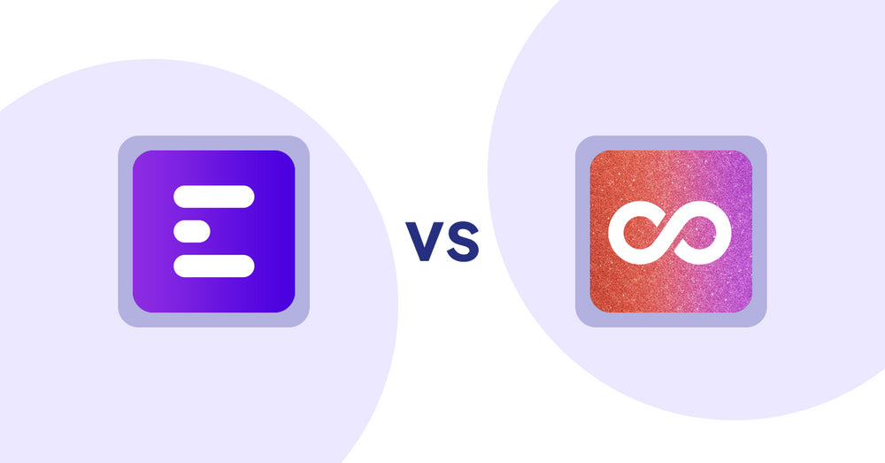 Shopify Product Display Apps: ANG Extra Menu vs. Infinite Scroll Pro