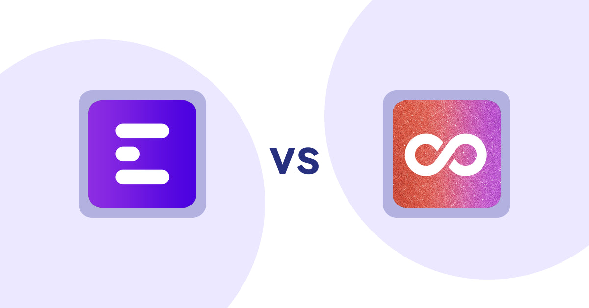 Shopify Product Display Apps: ANG Extra Menu vs. Infinite Scroll Pro
