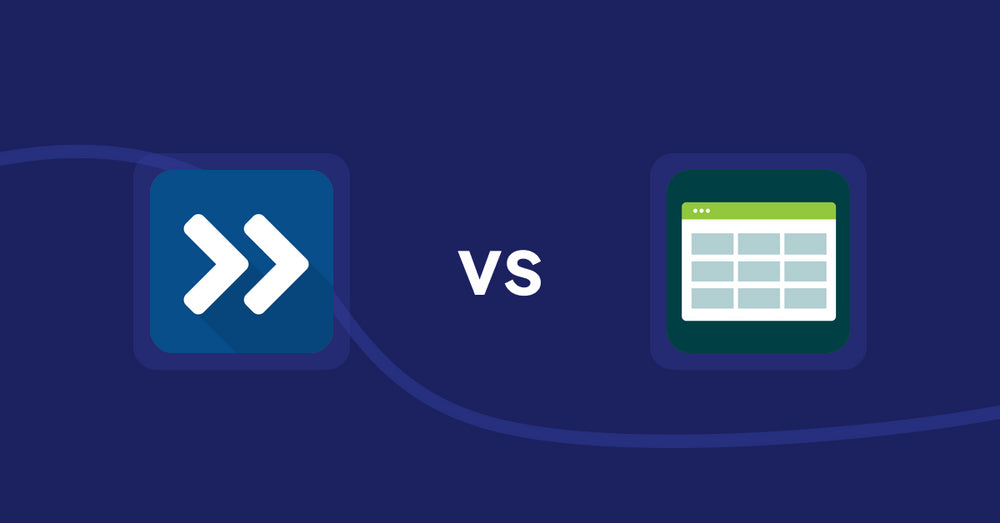 Shopify Product Display Apps: Ultimate Recently Viewed vs. Product Table