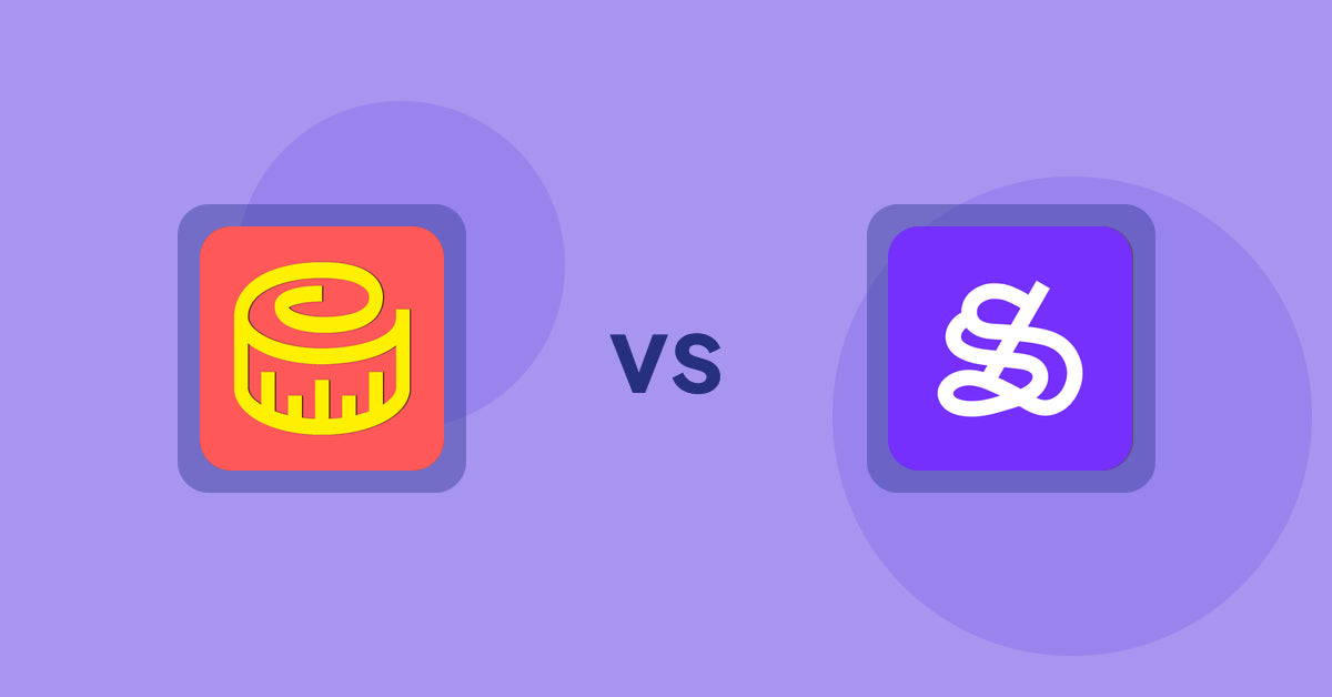 Shopify Product Display Apps: Snake Size Chart & Size Guide vs WeShop AI: Model&Product Photo