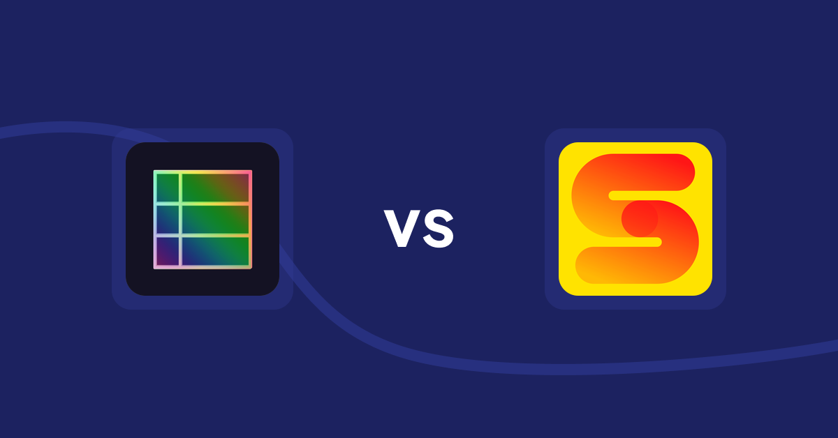 Shopify Product Display Apps: TableFlow Specification Table vs ST: Inventory & Sold Count pro