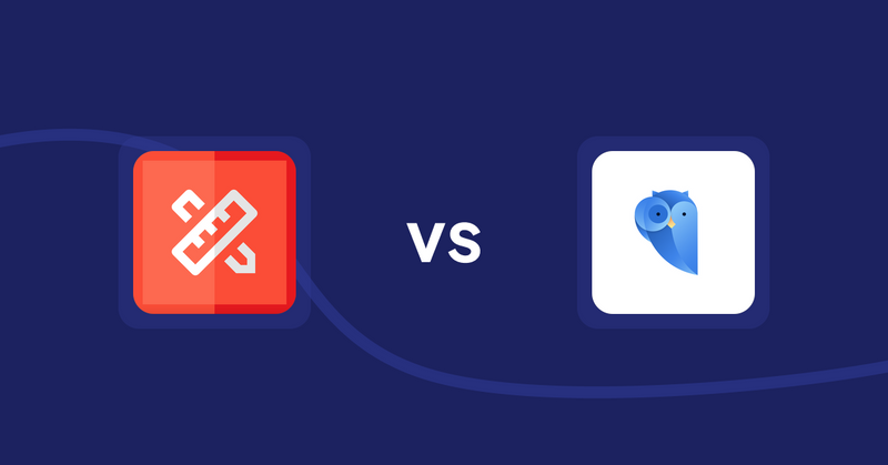 Shopify Product Display Apps: RT: Size Chart, Size Guide vs Findify Search & Merchandise