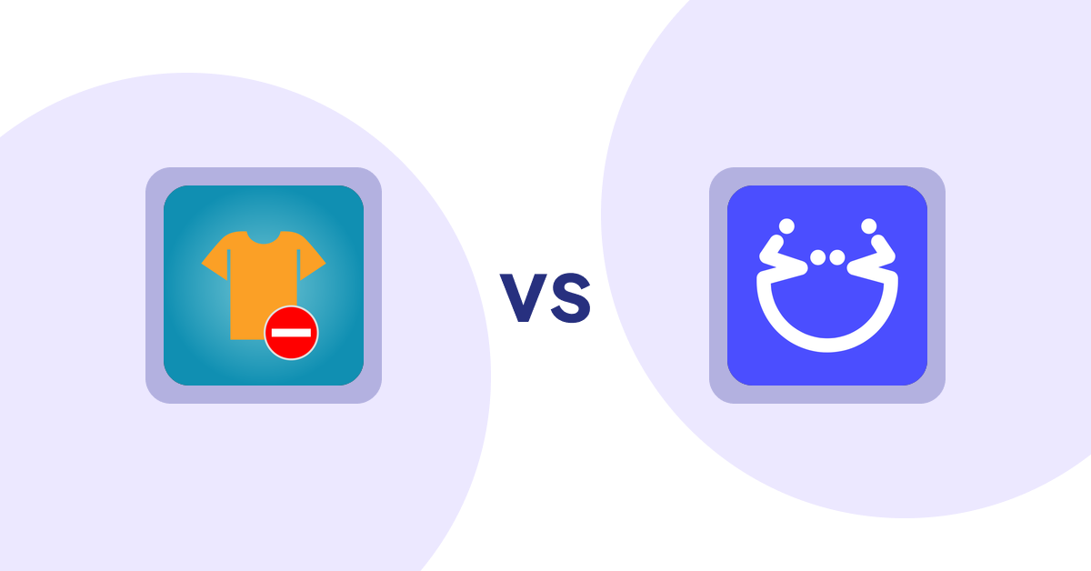 Shopify Product Display Apps: Products Unavailable vs. Pasilobus Wishlist Supply List