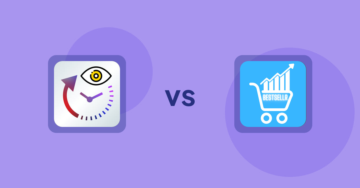 Shopify Product Display Apps: JustViewed ‑ Recently Products vs Bestsellr