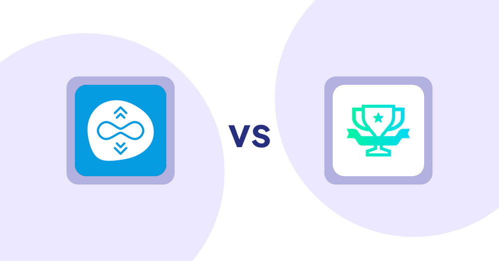 Shopify Product Display Apps: Scroll Freely: Infinite Scroll vs らくらくランキング表示アプリ｜リテリア Ranking