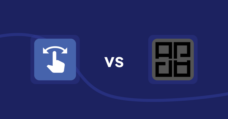 Shopify Product Display Apps: HypeSwipe: Swipes to Sales vs Archipro Product Sync