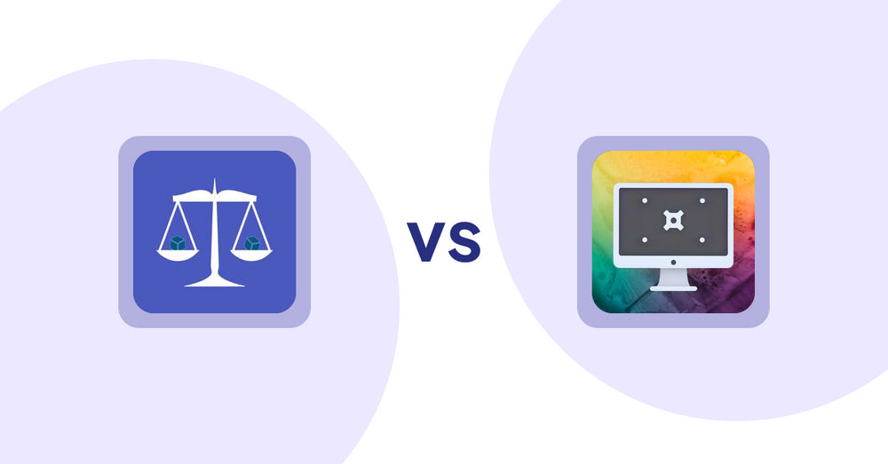 Shopify Product Display Apps: Equate ‑ Product Compare vs. PC Builder