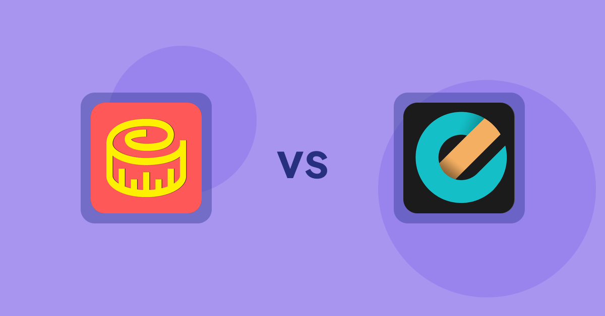 Shopify Product Display Apps: Snake Size Chart & Size Guide vs Price Calculator by Dimensions