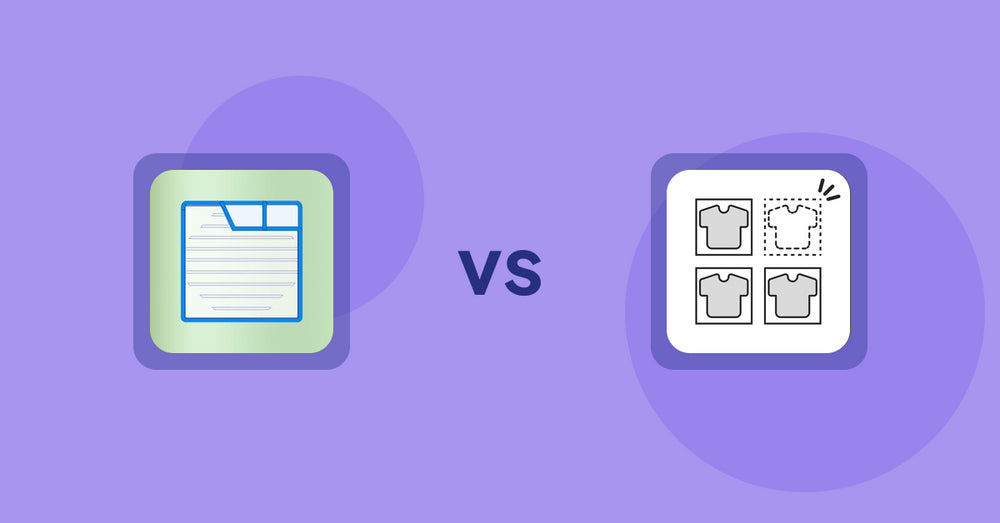 Shopify Product Display Apps: Ecom Product Descriptions vs シンプル売り切れ非表示｜在庫切れ商品の表示変更