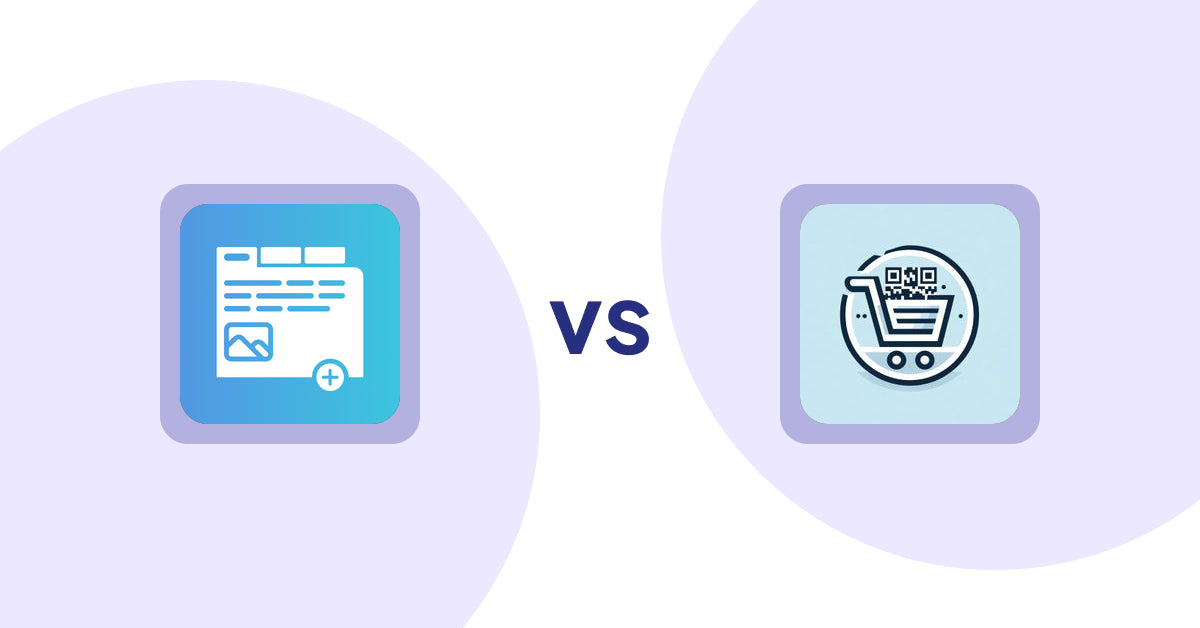 Shopify Product Display Apps: Advanced Product Tabs vs QR Cartify