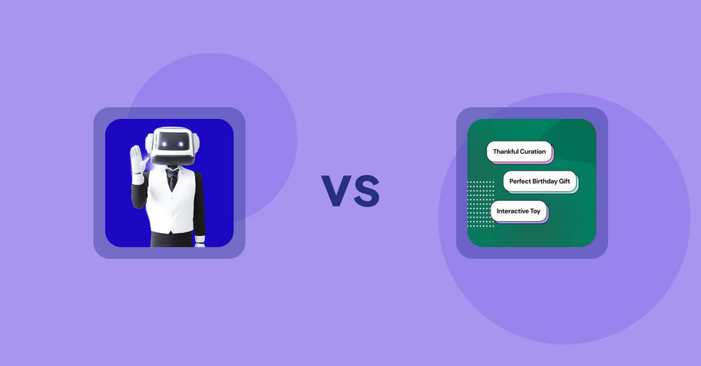 Shopify Product Display Apps: ShopCierge — AI Sales Chatbot vs FeatureFrame ‑ Pretty Product