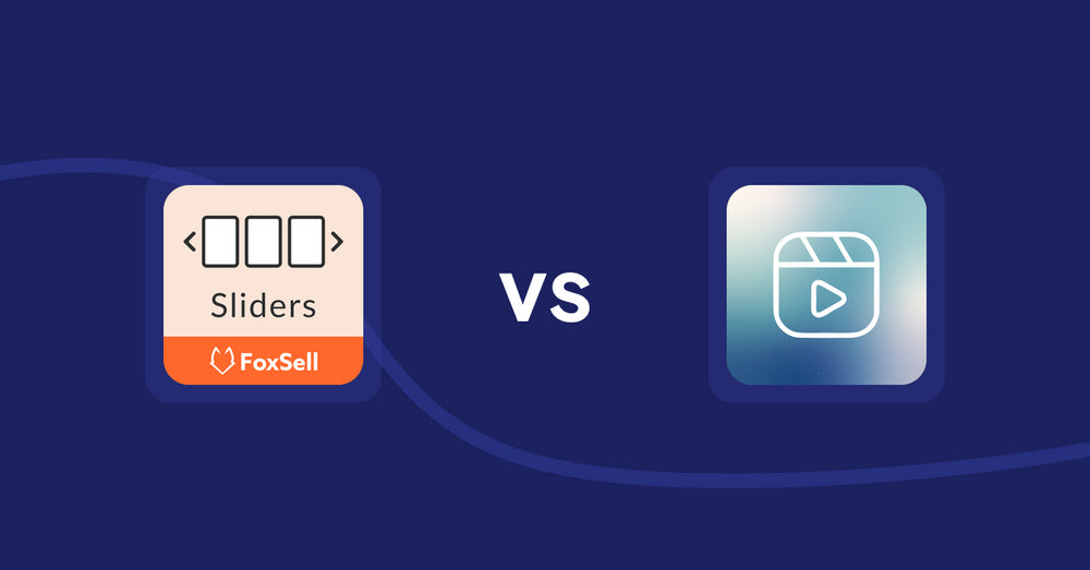 Shopify Product Display Apps: FoxSell Slider & Carousel vs. Reelify ‑ Shoppable Reel Video