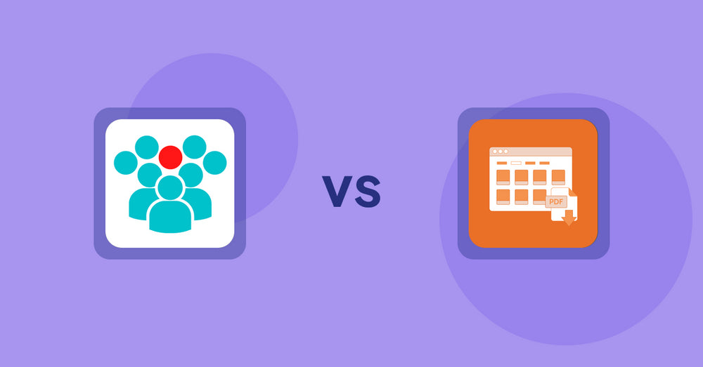 Shopify Product Display Apps: Today's Project Urgency Stock vs Meetanshi PDF Product Catalog