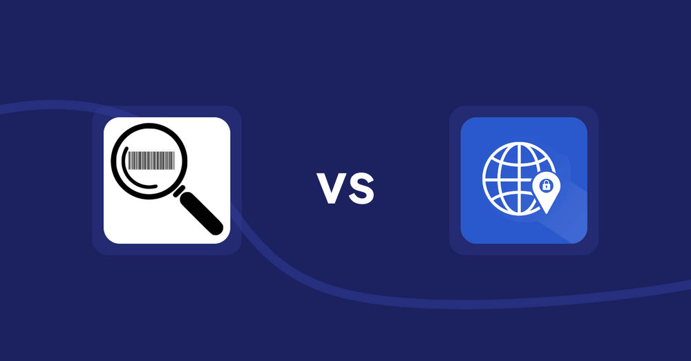 Shopify Product display Apps: ScanZ ‑ Find and Import Easy vs Addify ‑ Country Restrictions