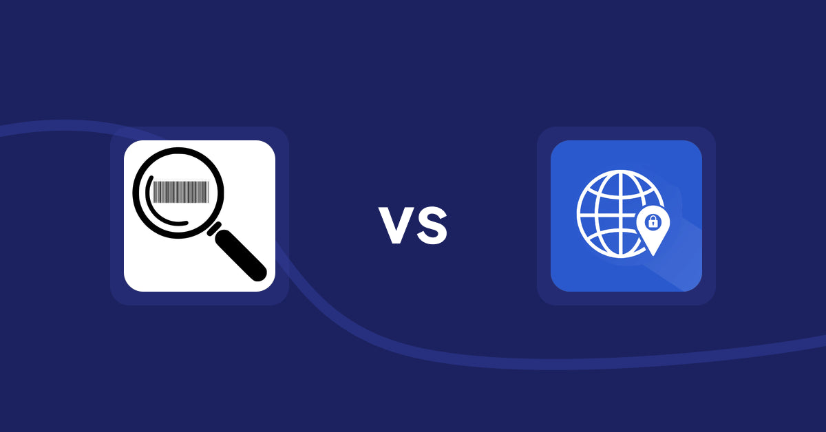 Shopify Product display Apps: ScanZ ‑ Find and Import Easy vs Addify ‑ Country Restrictions