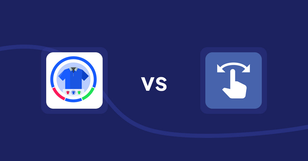 Shopify Product Display Apps: EVS ‑ Easy Variation Swatches vs HypeSwipe: Swipes to Sales