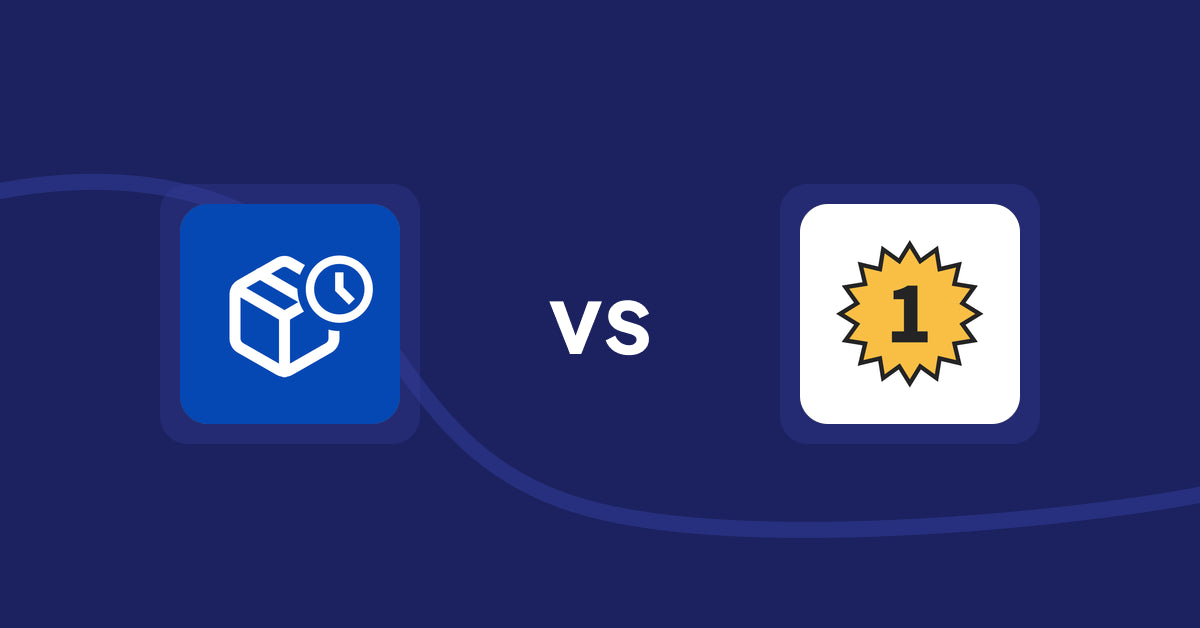 Shopify Product Display Apps: PreOrder Alpha vs UR: Smart Ranking