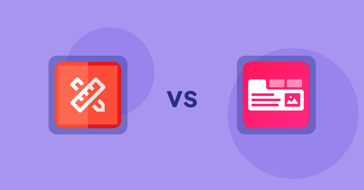 Shopify Product Display Apps: RT: Size Chart, Size Guide vs. Tabs+ Product Descriptions