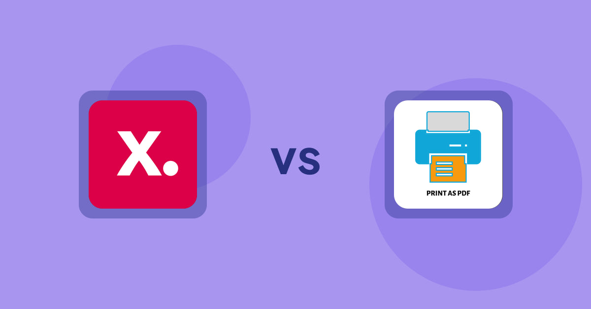 Shopify Product Display Apps: Category & Collection Sort |KX vs LitPDP ‑ Print as PDF