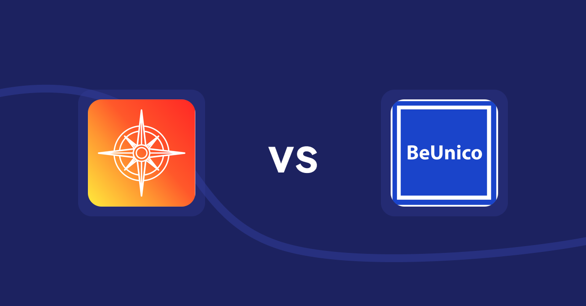 Shopify Product Display Apps: Compass Navigation vs BeUnico