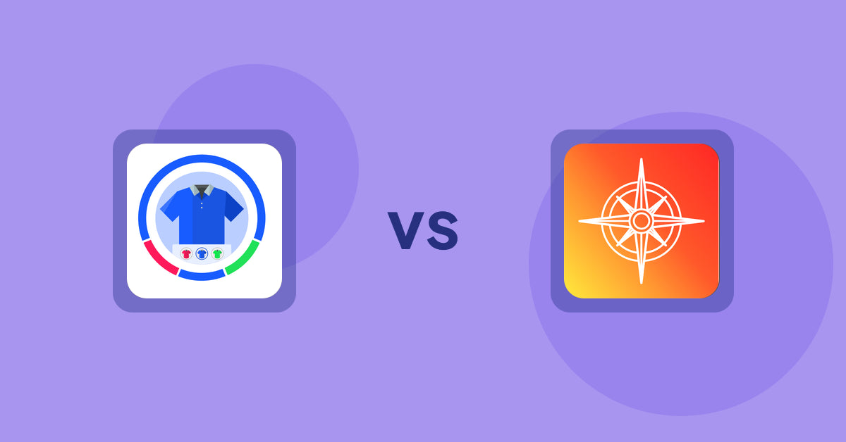 Shopify Product Display Apps: EVS ‑ Easy Variation Swatches vs Compass Navigation