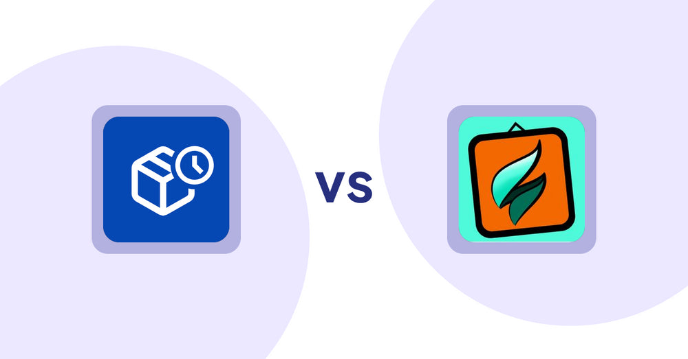 Shopify Product Display Apps: PreOrder Alpha vs SMART ‑ Art Product Builder