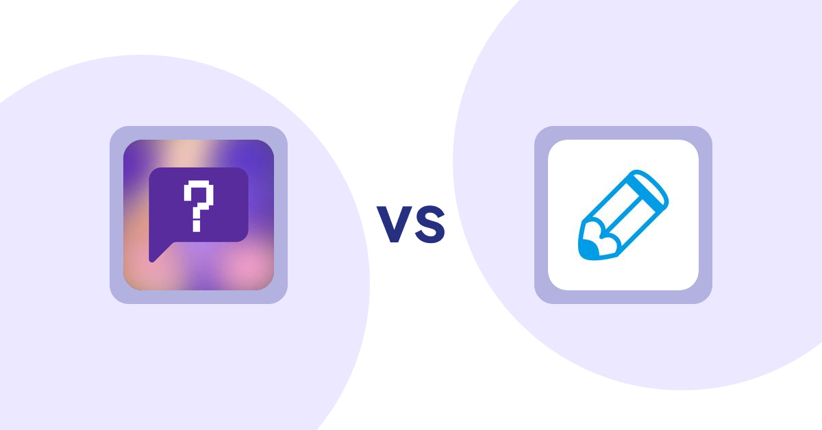Shopify Product Display Apps: FAQbucket ‑ Help Center & FAQ vs. Writer Sofia