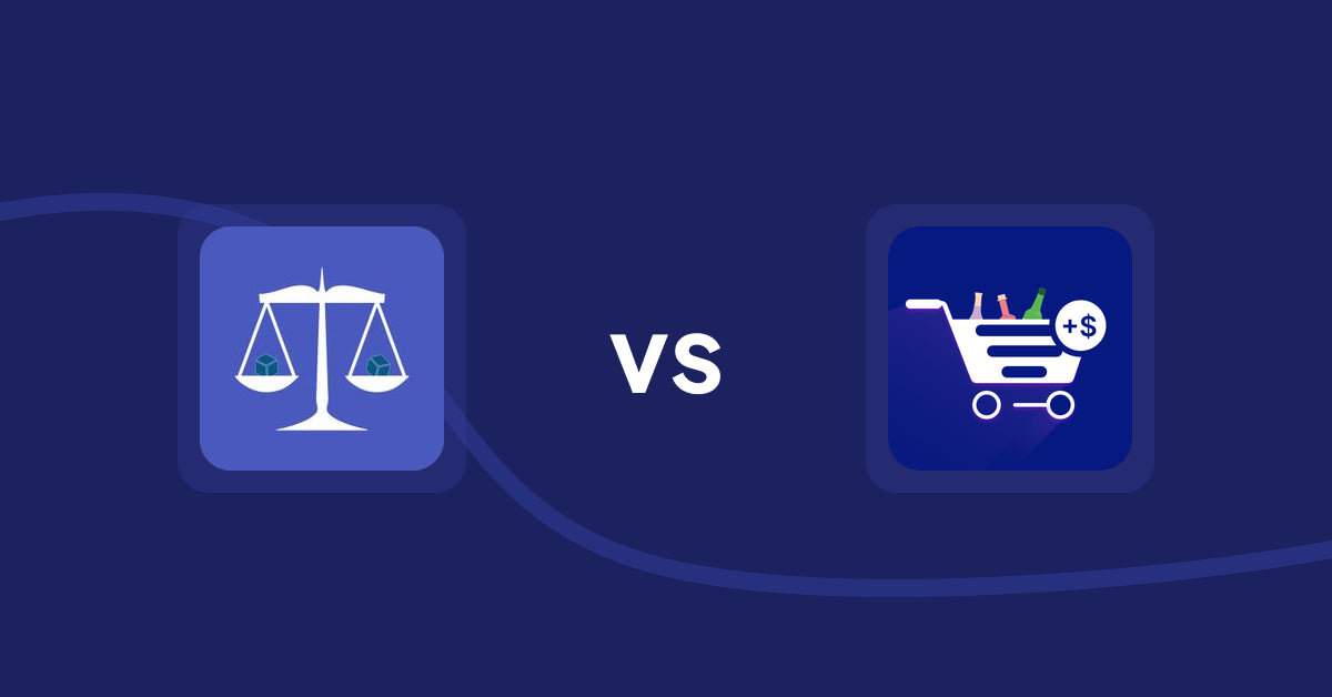 Shopify Product Display Apps: Equate ‑ Product Compare vs Pfand ‑ Deposit & Cart Fee