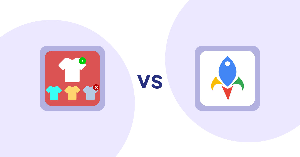 Shopify Product Display Apps: ST: Product & Collection Sort vs. Jedi Back In Stock Admin Alert