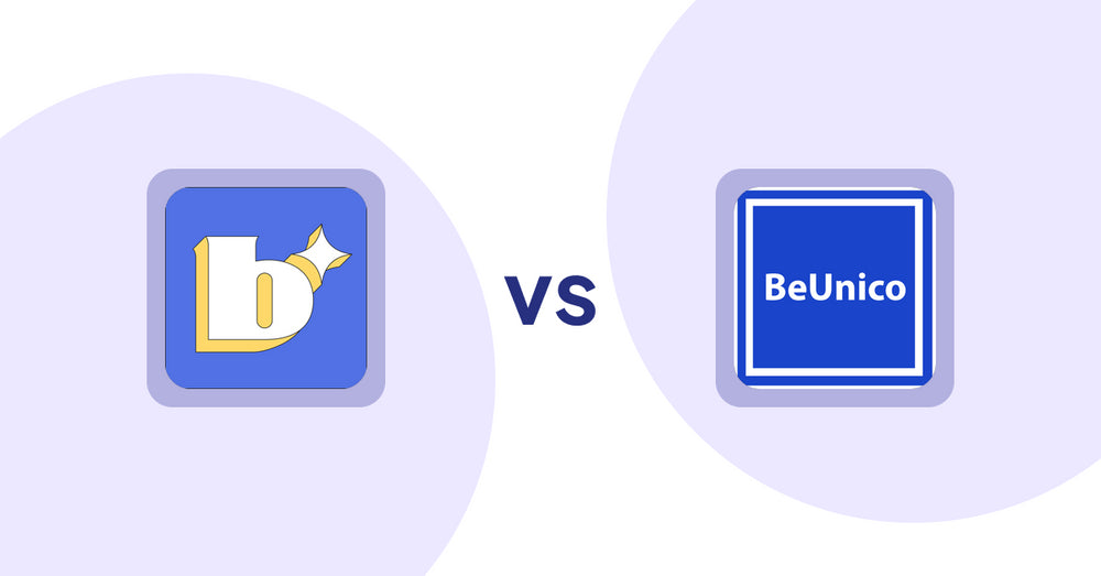 Shopify Product Display Apps: Because: CRO + Personalization vs BeUnico
