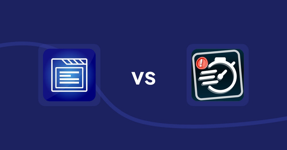 Shopify Product Display Apps: My Tabs 2.0 vs Urgency! Low Stock Counter