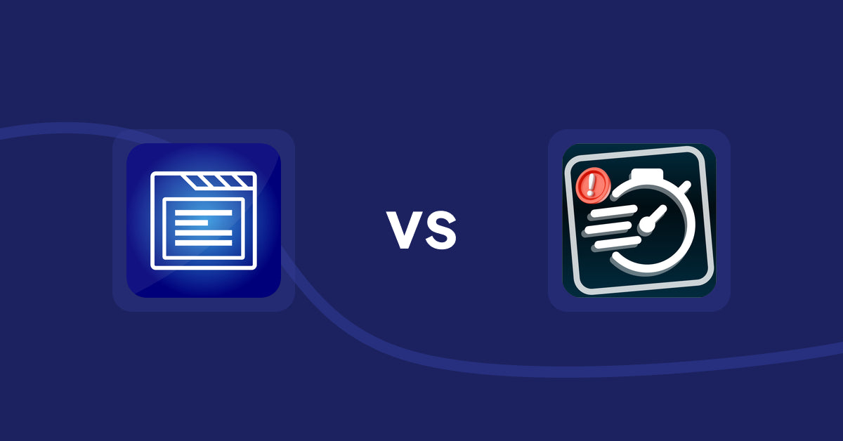 Shopify Product Display Apps: My Tabs 2.0 vs Urgency! Low Stock Counter