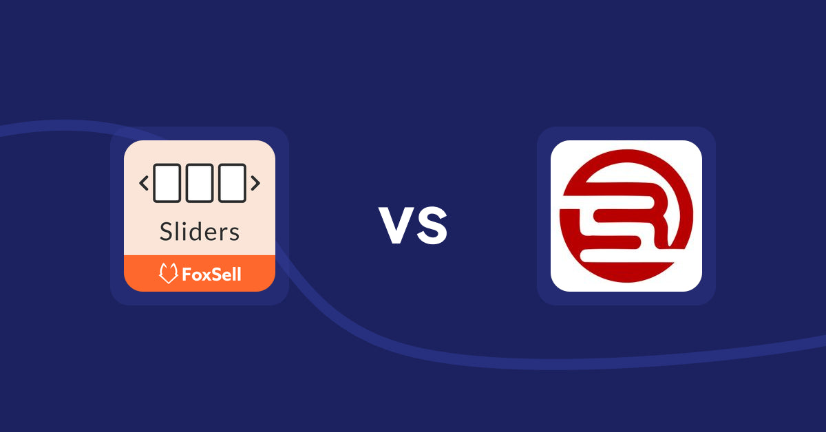 Shopify Product Display Apps: FoxSell Slider & Carousel vs. Robosize: AI Size Recommender