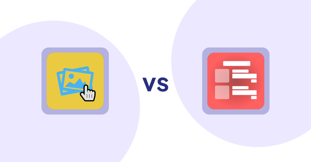 Shopify Product Display Apps: Singleton | Second Image Hover vs Menulog