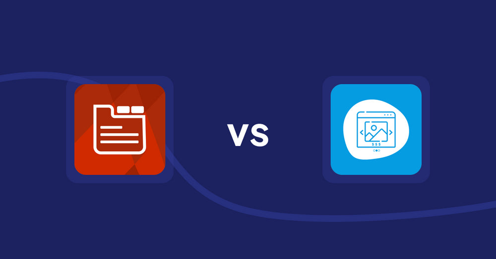 Shopify Product Display Apps: Tabs: SEO Product Tabs with AI vs Quick Product Navigator Slide