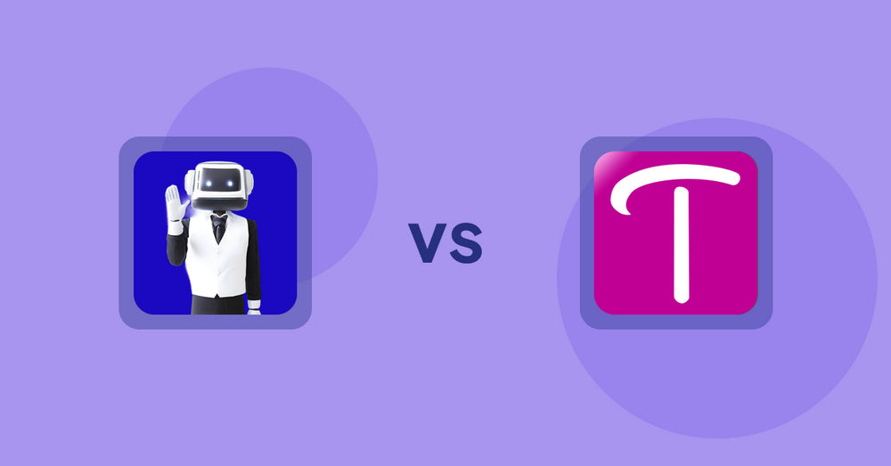 Shopify Product Display Apps: ShopCierge — AI Sales Chatbot vs WS Transparency