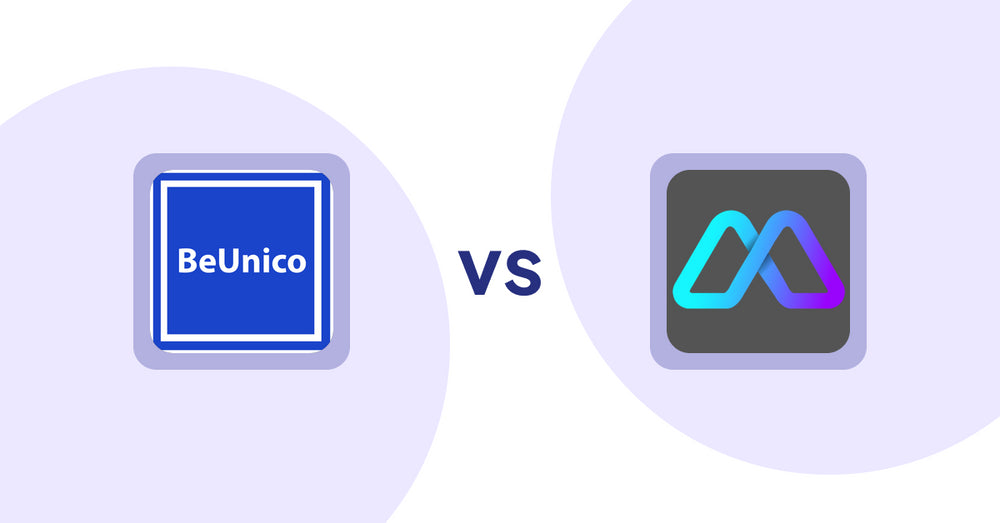 Shopify Product Display Apps: BeUnico vs Metadrob: Create Virtual Store
