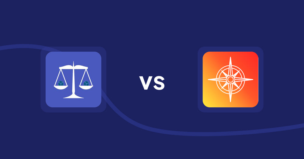 Shopify Product Display Apps: Equate ‑ Product Compare vs Compass Navigation