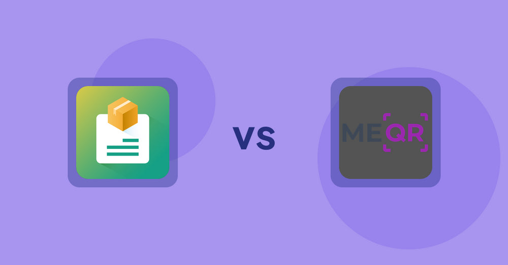 Shopify Product Display Apps: Product Descriptions by AMP vs. ME‑QR