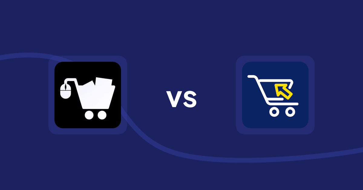 Shopify Product Display Apps: LM Add To Cart Sticky vs Swift B2B Cart / CSV Upload