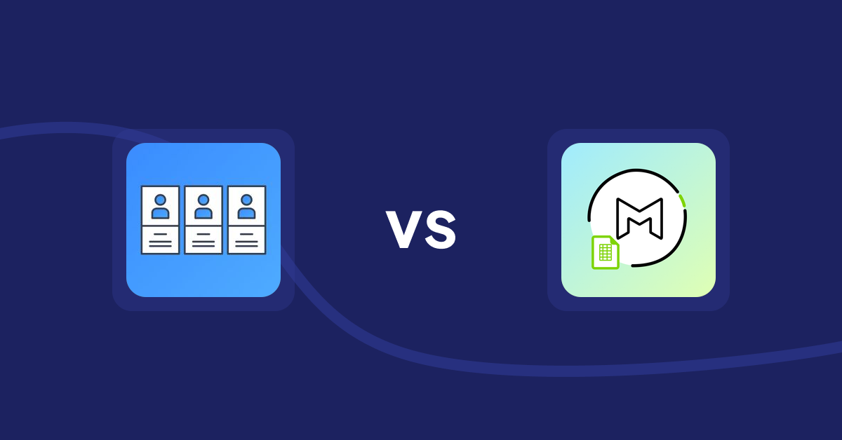 Shopify Metafield Apps: POWR: About Us | Team Profile vs Mport ‑ Bulk Metafield Import