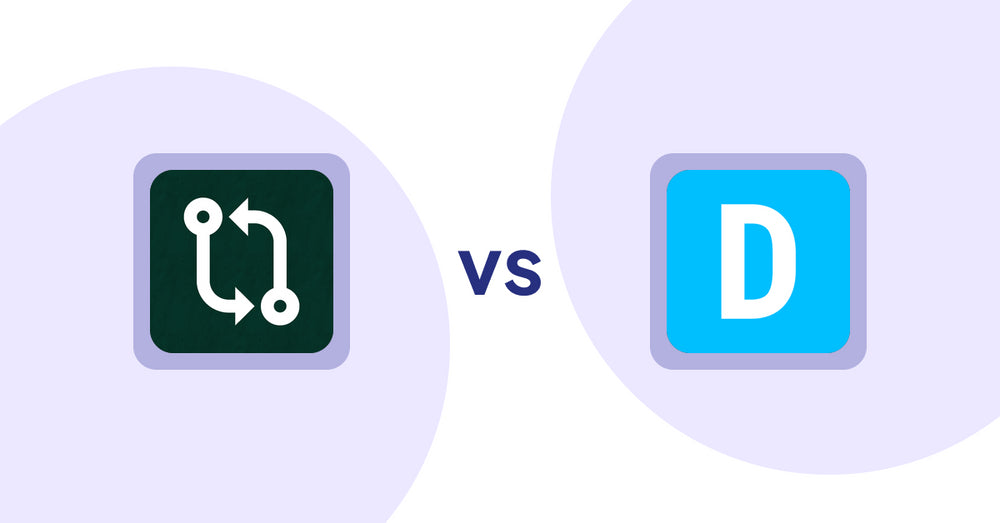 Shopify Product Display Apps: Compareder ‑ Product Compare vs. Dual Price Display by T2