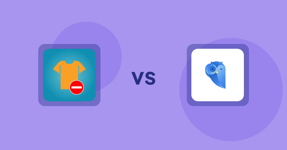 Shopify Product Display Apps: Products Unavailable vs. Findify Search & Merchandise