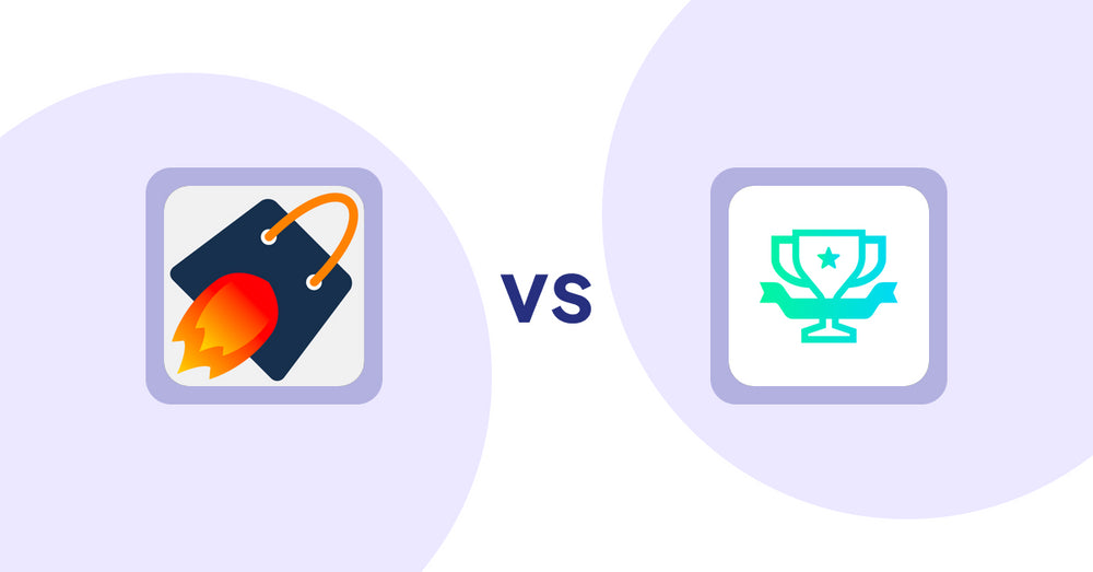 Shopify Product Display Apps: Cross Sell & Upsell Pro vs らくらくランキング表示アプリ｜リテリア Ranking