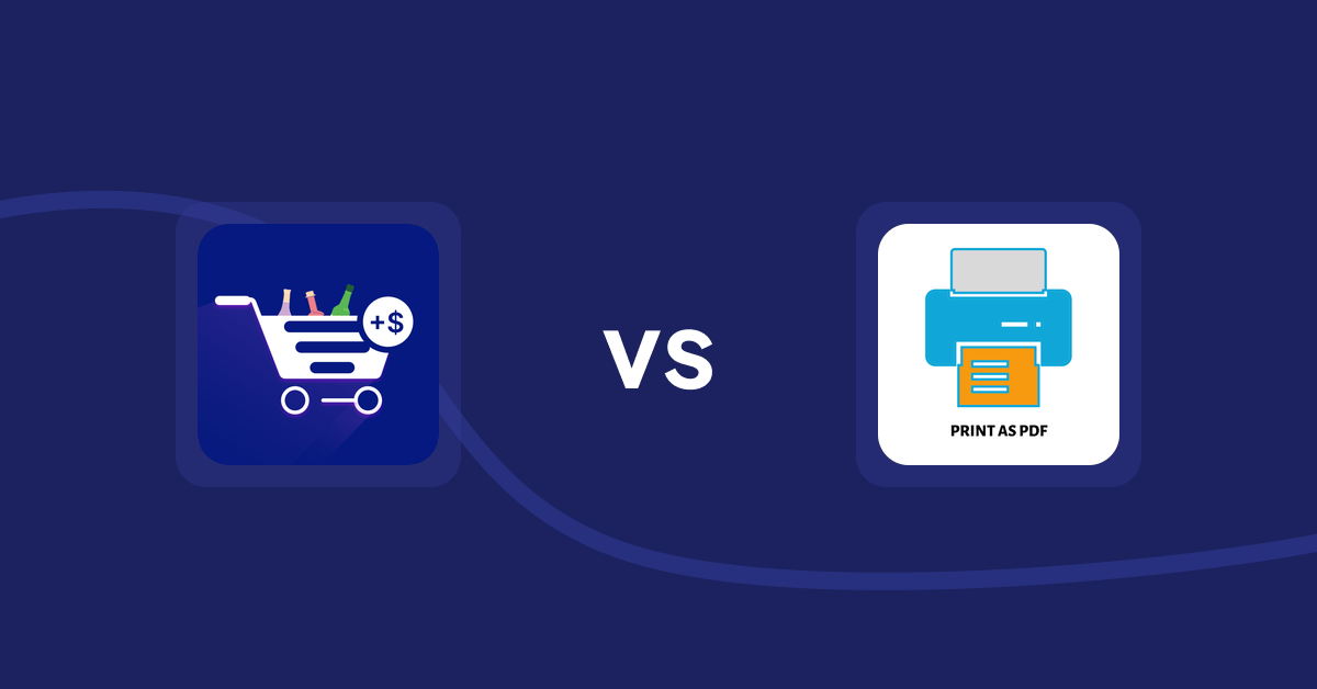 Shopify Product Display Apps: Pfand ‑ Deposit & Cart Fee vs LitPDP ‑ Print as PDF