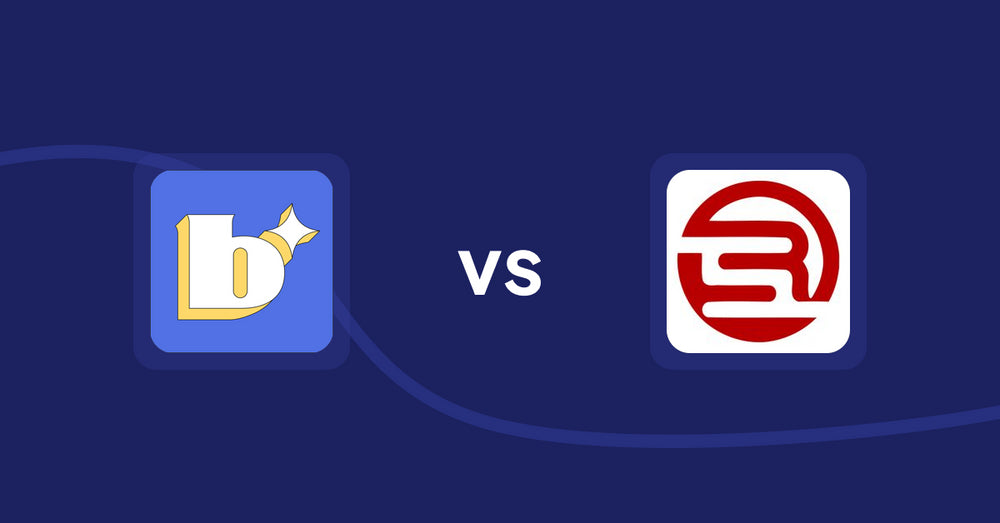 Shopify Product Display Apps: Because: CRO + Personalization vs Robosize: AI Size Recommender