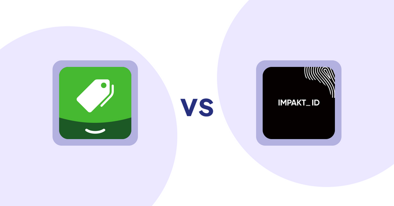 Shopify Product Display Apps: VIBE Shoppable Instagram Feed vs. IMPAKT ID: Fashion CO2 Tracker