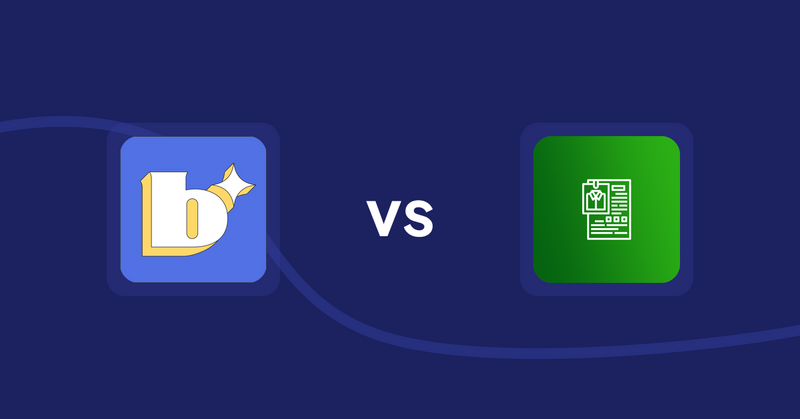 Shopify Product Display Apps: Because: CRO + Personalization vs OC Product Size Chart