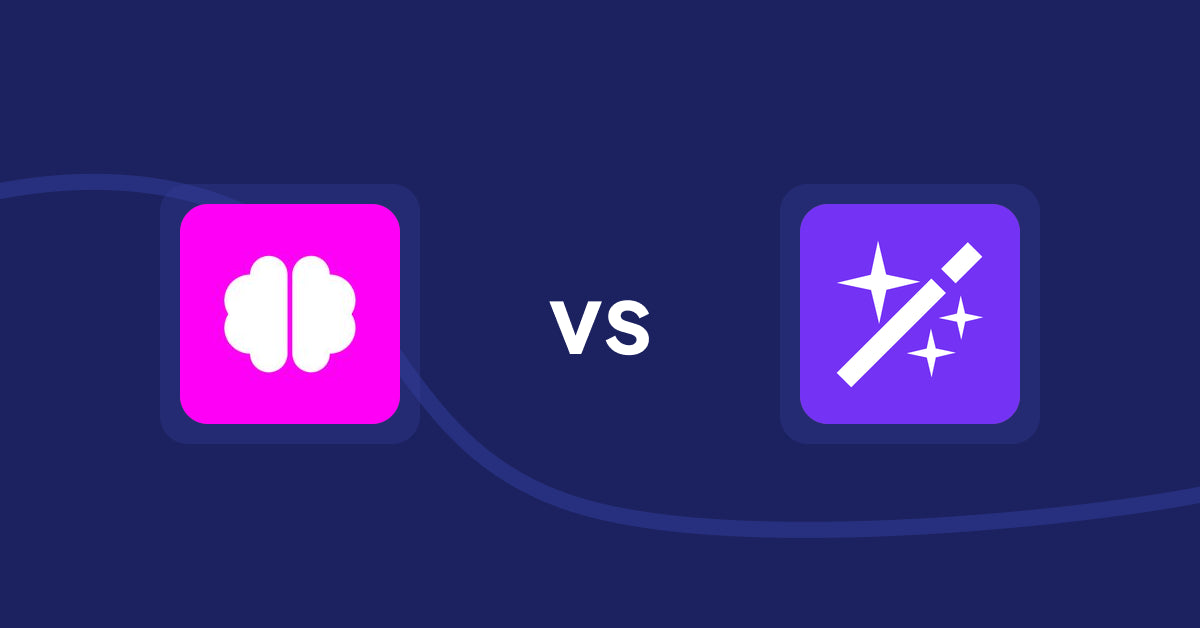 Shopify Product Display Apps: Brainy: AI SEO & Content Boost vs. Magi ‑ AI write description